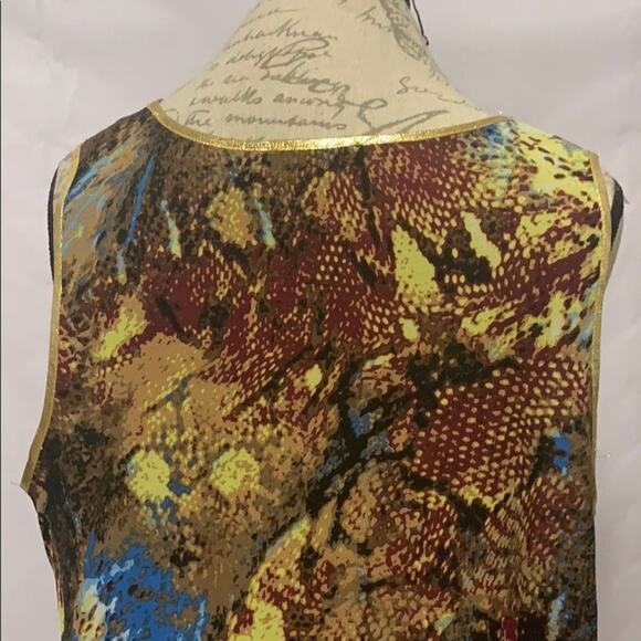 MADISON PAIGE FLORAL PRINT BLOUSE SIZE‎ XL - Picture 4 of 6